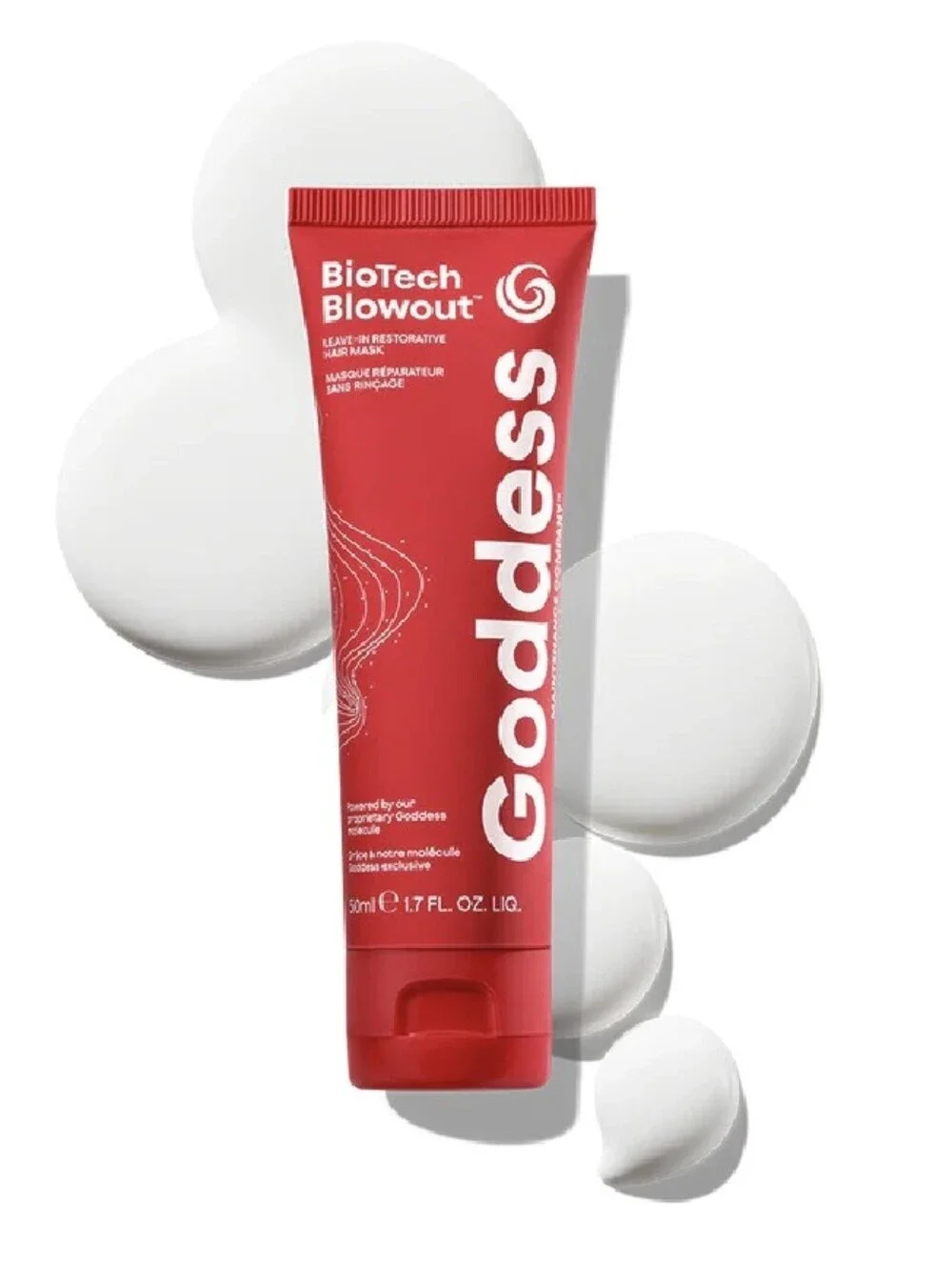 Goddess BioTech Blowout Leave-In Restorative Hair Mask, 50ml, NIB